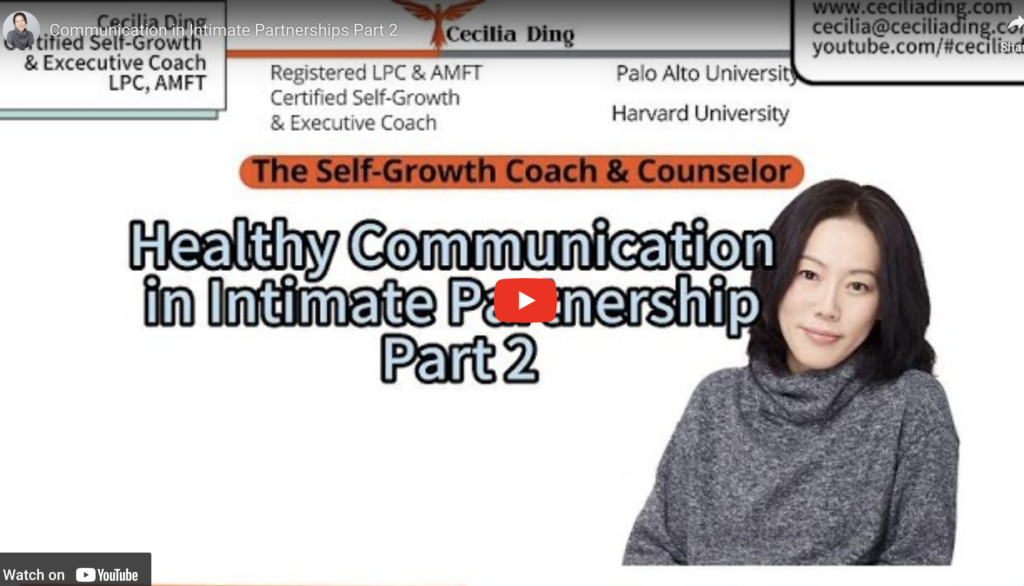 Communication in Intimate Partnerships 2